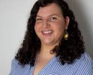 Frontal picture of a caucasian woman